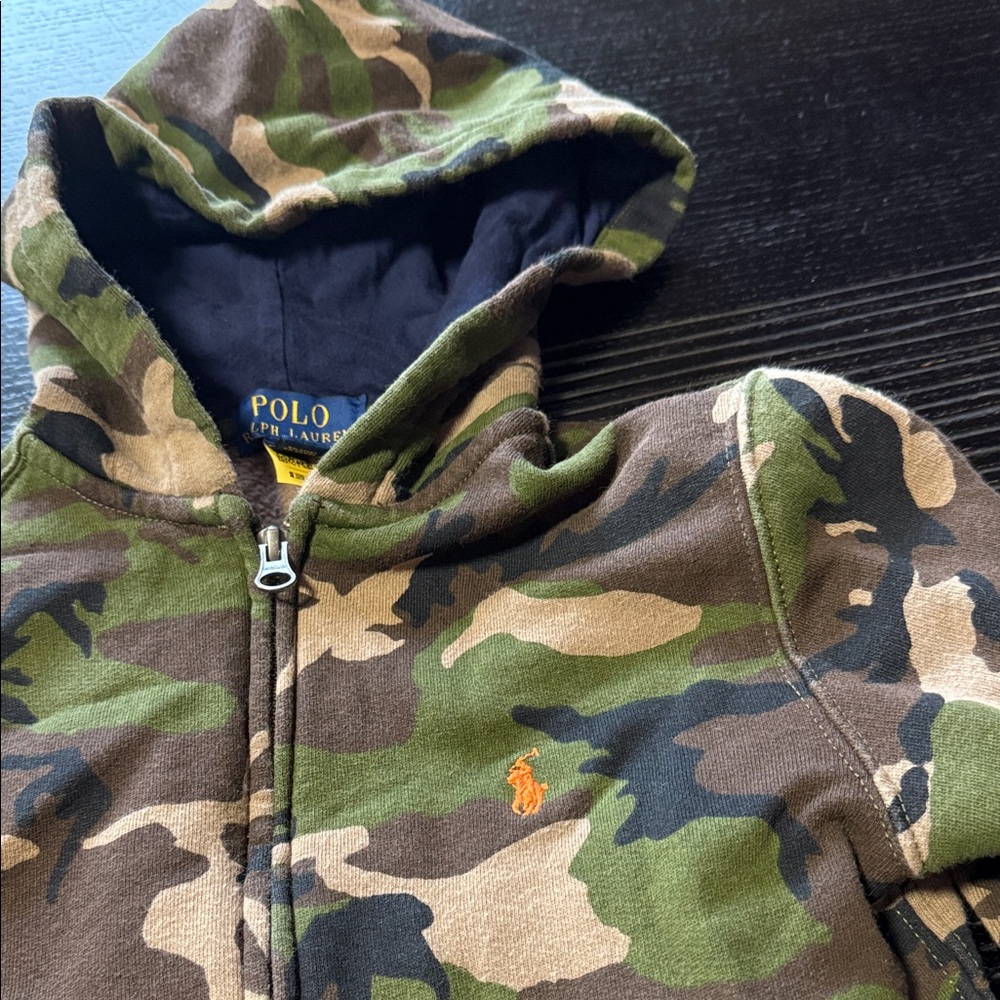 Polo by Ralph Lauren Kids Camouflage fleece sweatshirt